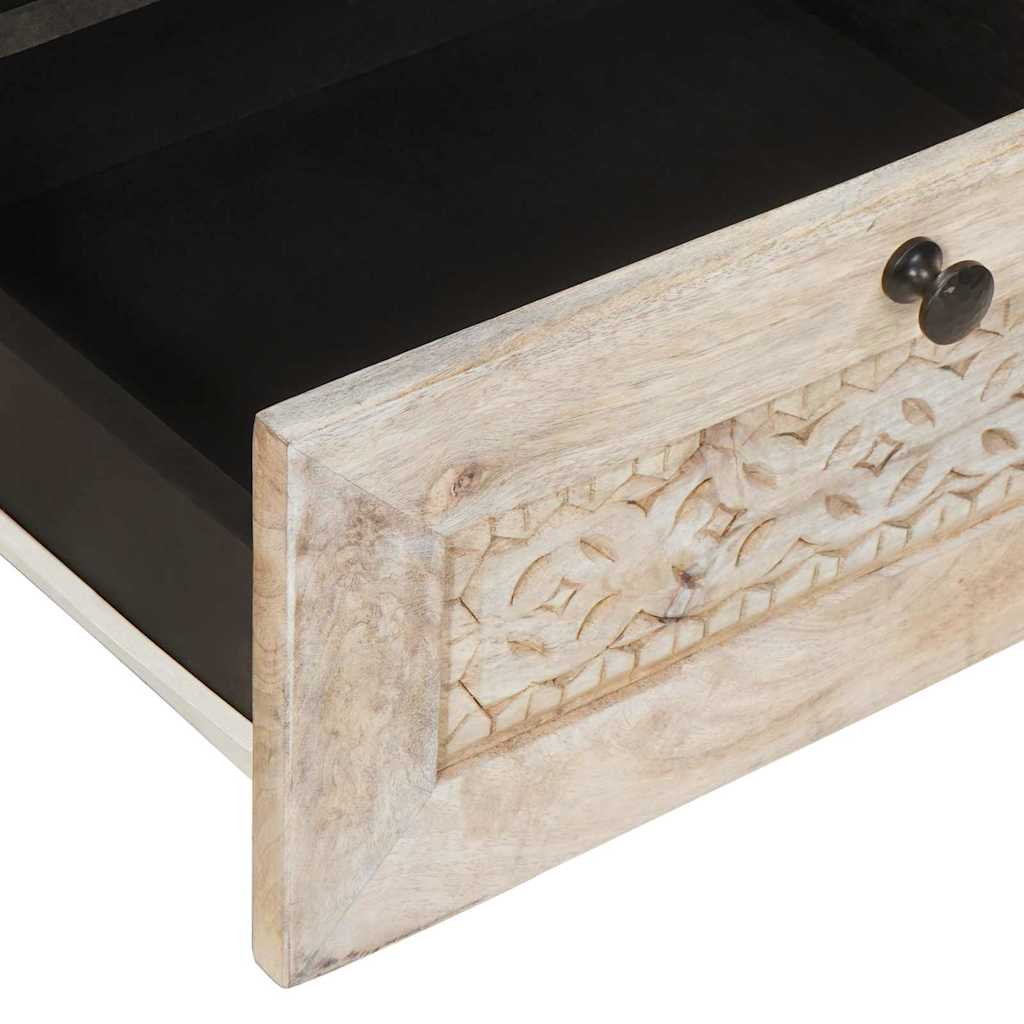 Gabinete para TV com gaveta com porta Branco 105 x 33 x 46 cm