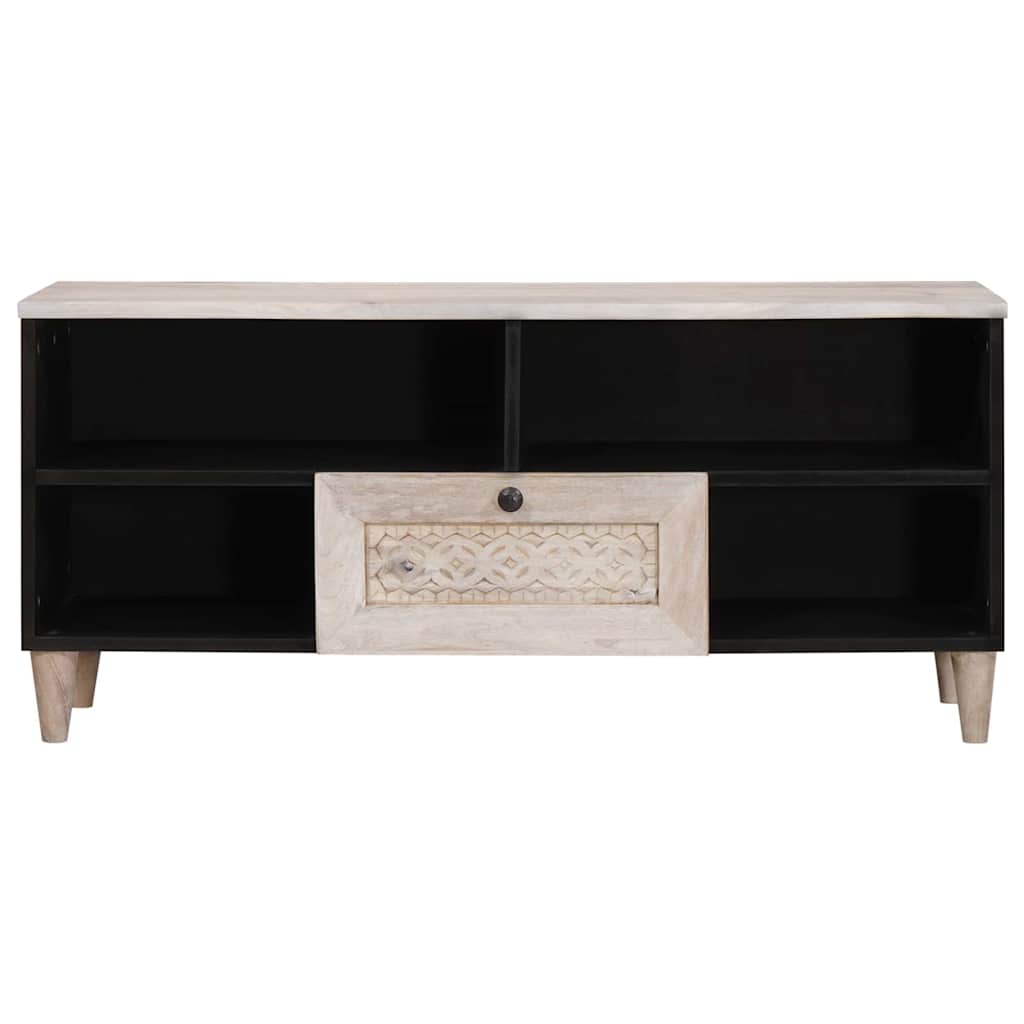 Gabinete para TV com gaveta Branco 105 x 33 x 46 cm