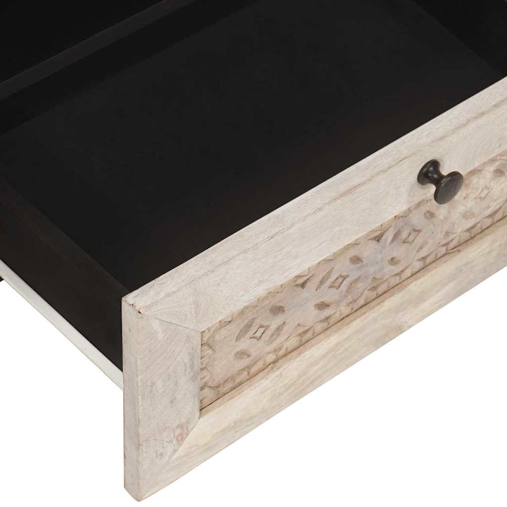 Gabinete para TV com gaveta Branco 80 x 33 x 46 cm