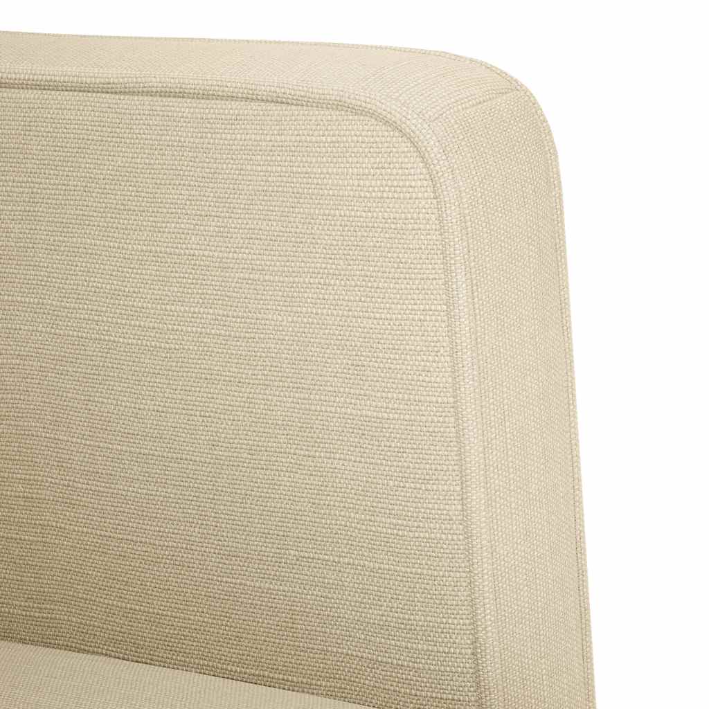 Sofá-luvas 111 cm tecido creme