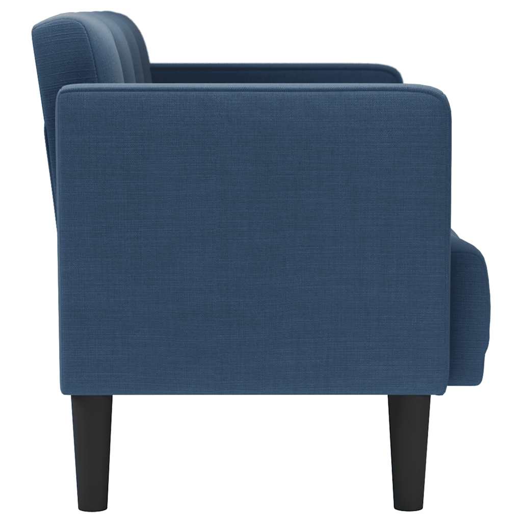 Sofá-luvas 111 cm tecido azul