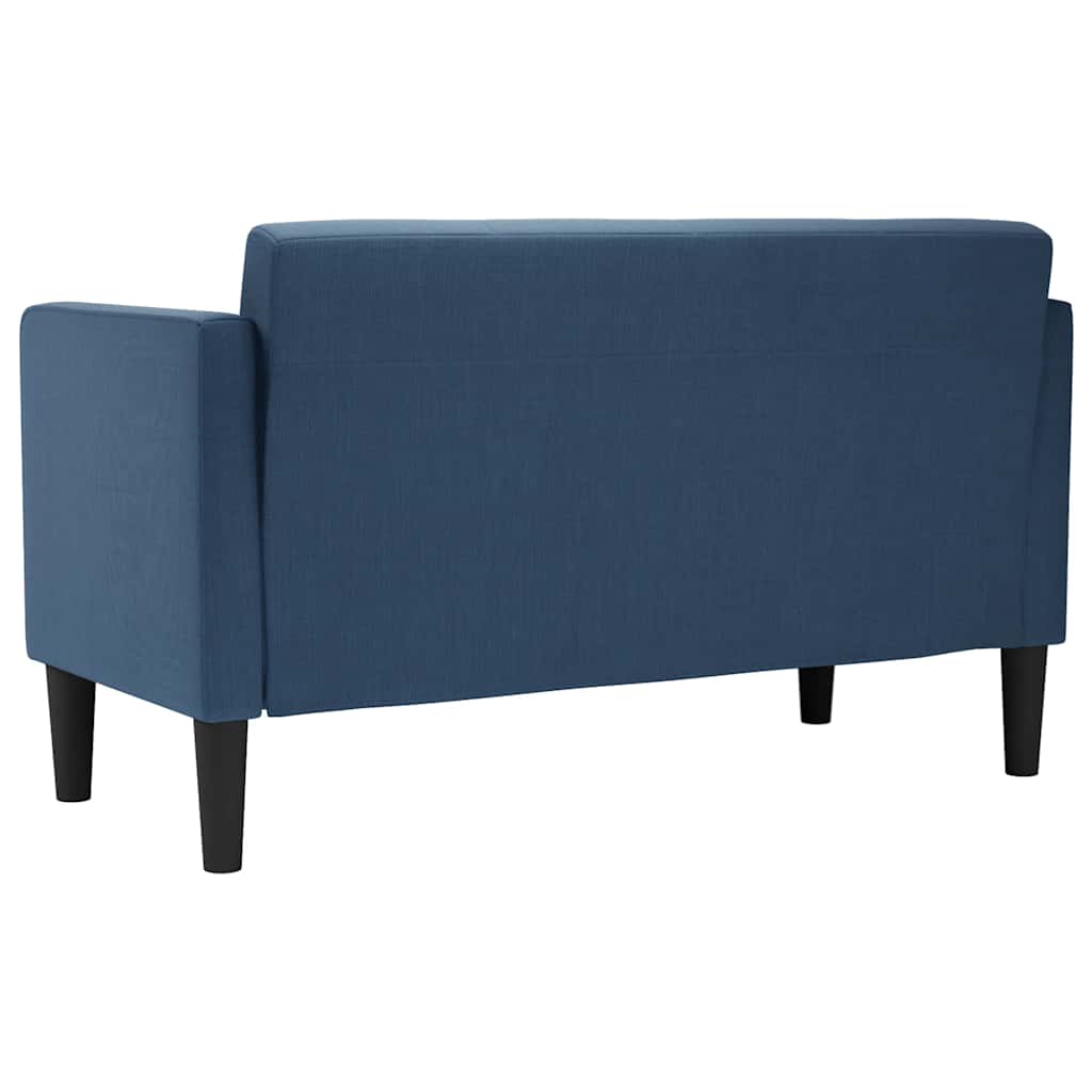 Sofá-luvas 111 cm tecido azul