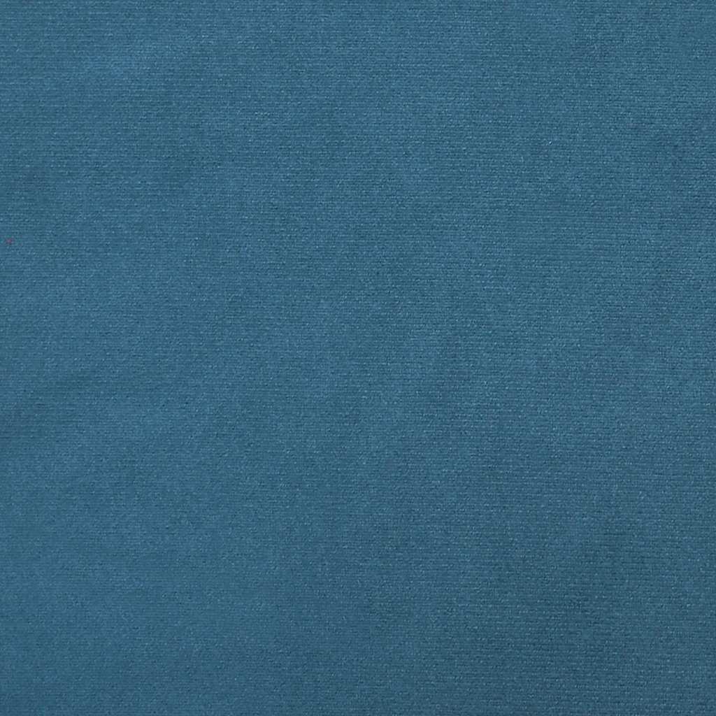 Poltrona com apoio de braços veludo azul