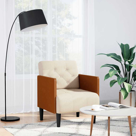 Poltrona com apoio de braços linho