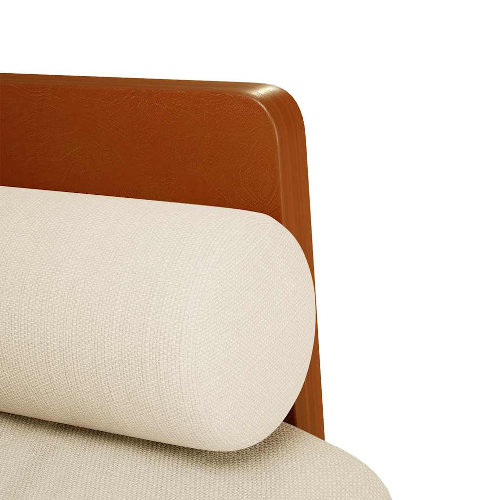 Sofá-luvas com rolos 110 cm linho
