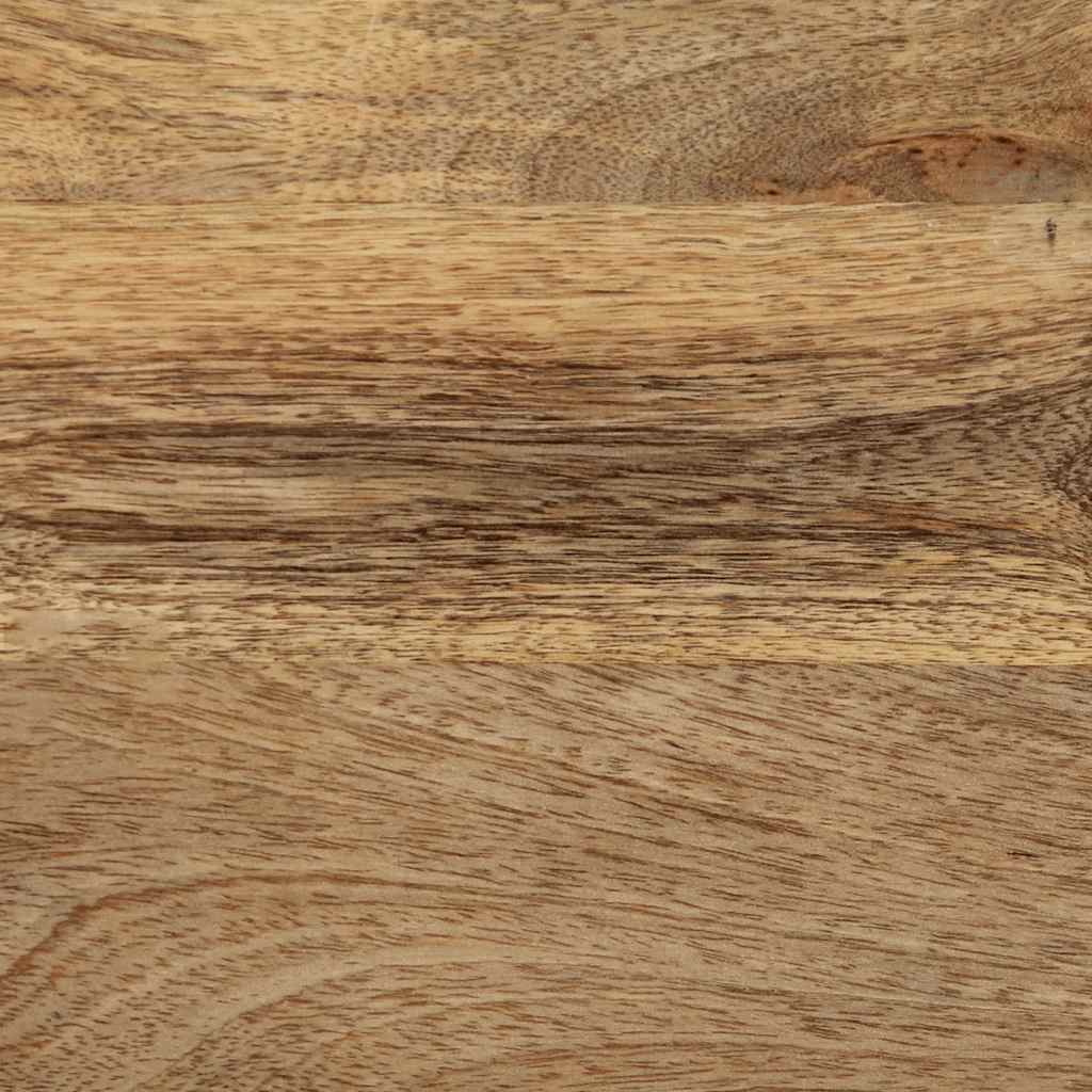Mesa de cabeceira 50x33x60 cm madeira de mangueira maciça