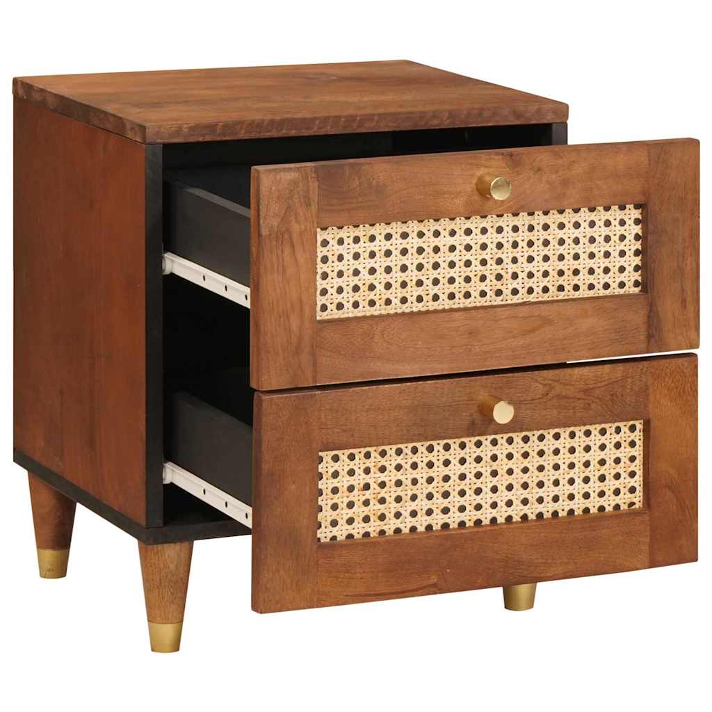 Mesas de cabeceira com gaveta 2 pcs 40 x 33.5 x 46 cm