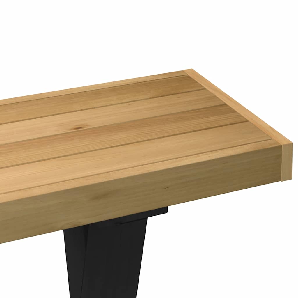Mesa consola NOAIN pernas em forma de X 120x30x75 cm