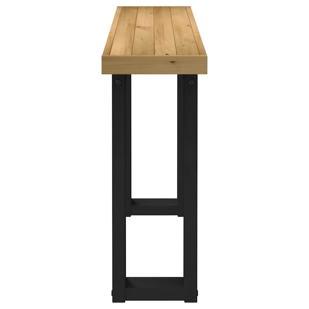 Mesa consola NOAIN pernas em forma de U 120x30x75 cm