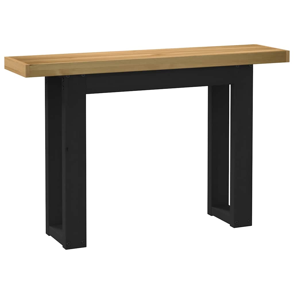 Mesa consola NOAIN pernas em forma de U 120x30x75 cm