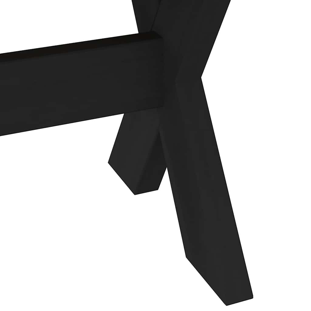 Banco de jantar NOAIN pernas forma X 180x40x45 cm pinho maciço