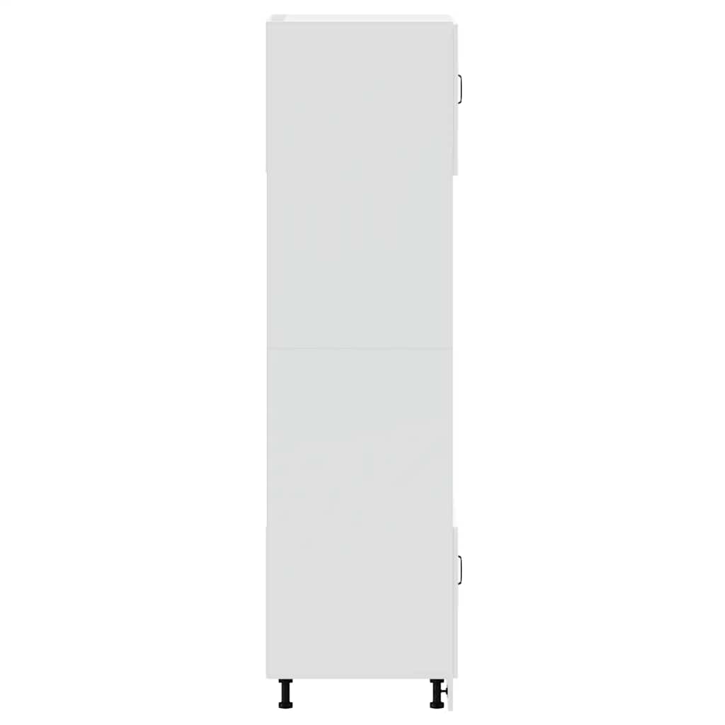 Armários forno 2 pcs Lucca derivados de madeira branco