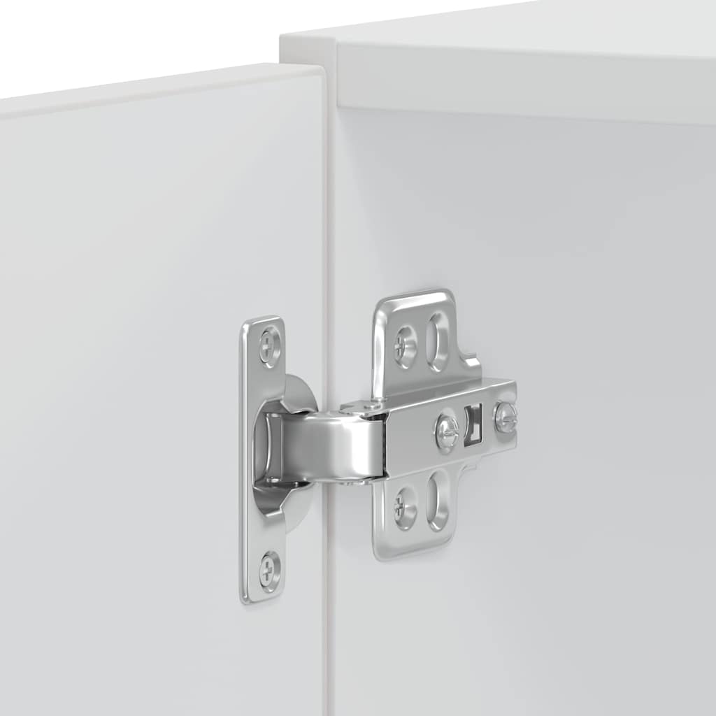 Armários forno 2 pcs Lucca derivados de madeira branco