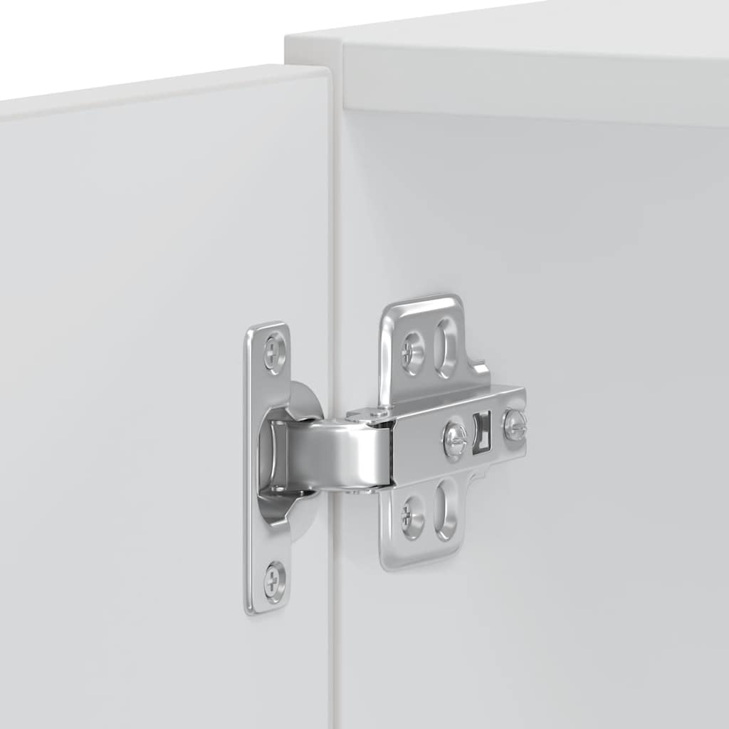 Armários forno 2 pcs Lucca derivados de madeira branco