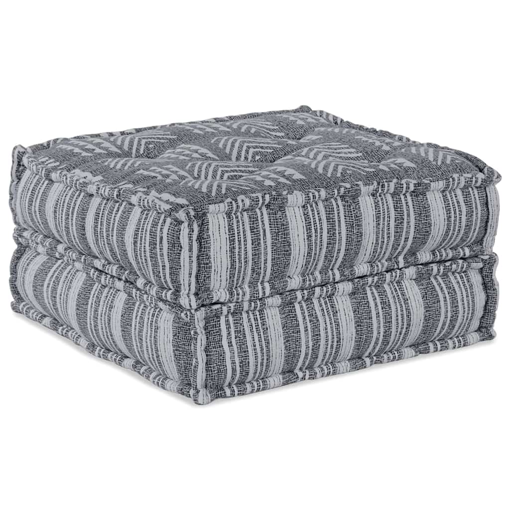 Sofá Modular Riscas 2 pcs Cinzento-claro 70 x 70 x 36 cm tecido