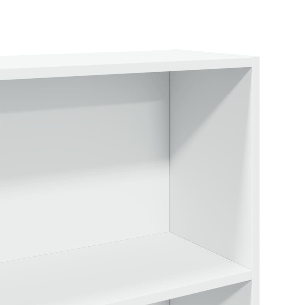Estante 80x30x189 cm derivados de madeira branco
