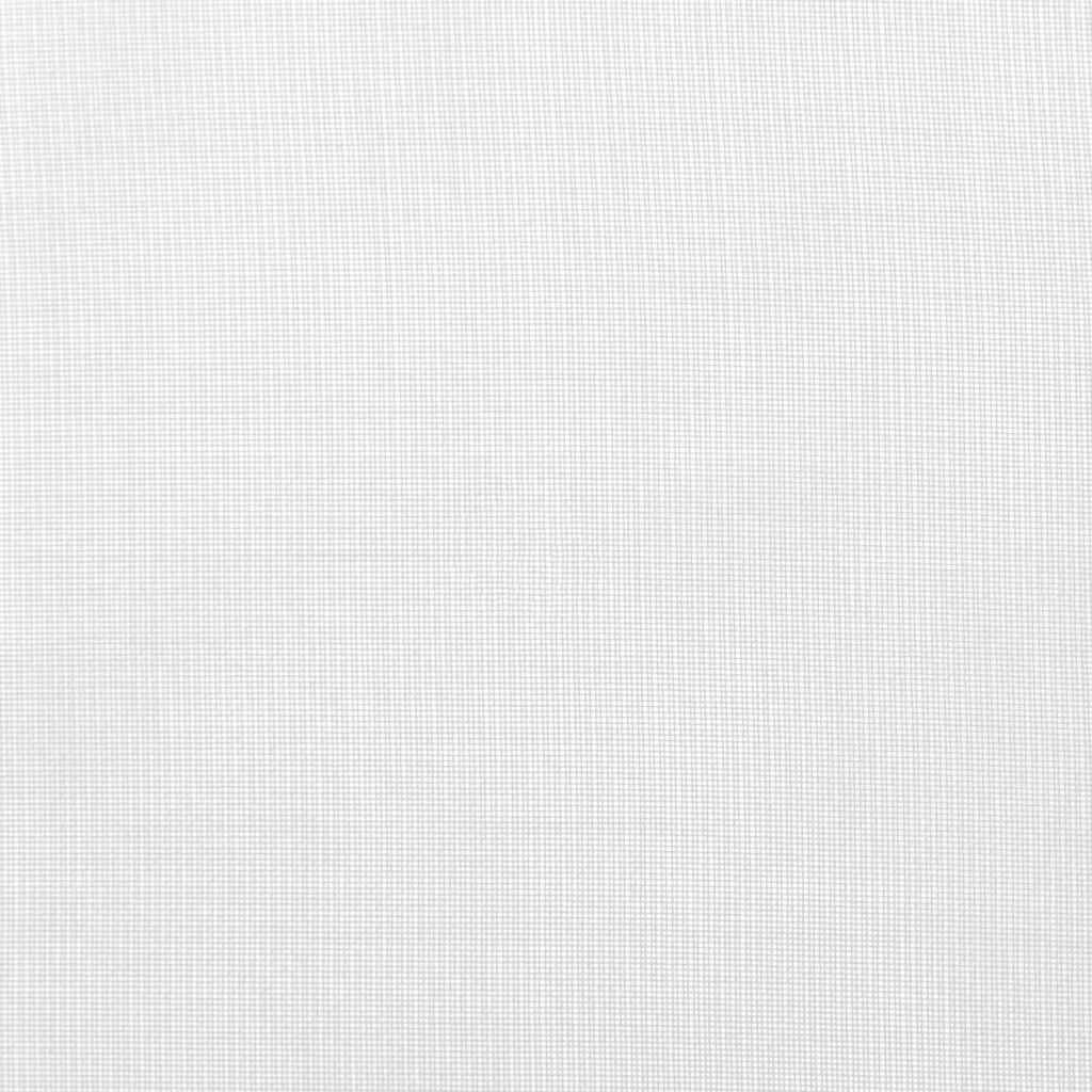 Cortinas de voile com laços 2 pcs branco 140x175 cm
