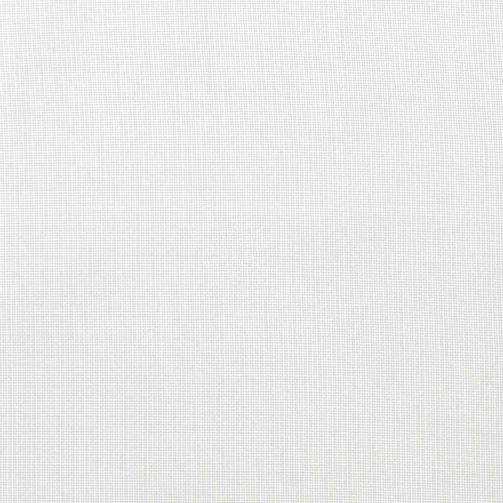 Cortinas de voile com laços 2 pcs branco 140x245 cm