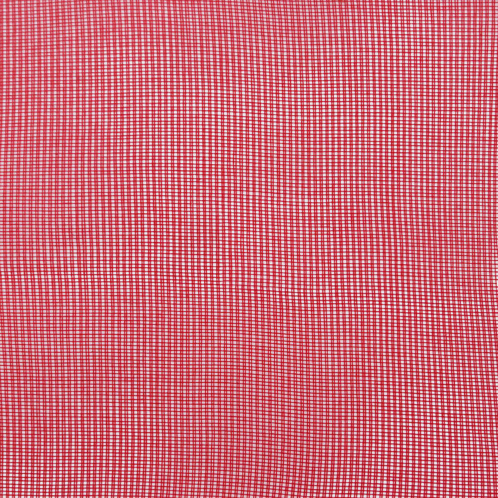 Cortinas de voile com laços 2 pcs vermelho tinto 140x260 cm
