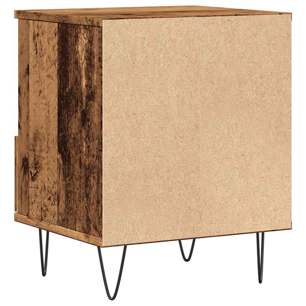 Mesa de cabeceira 40x35x50 cm derivados madeira madeira velha