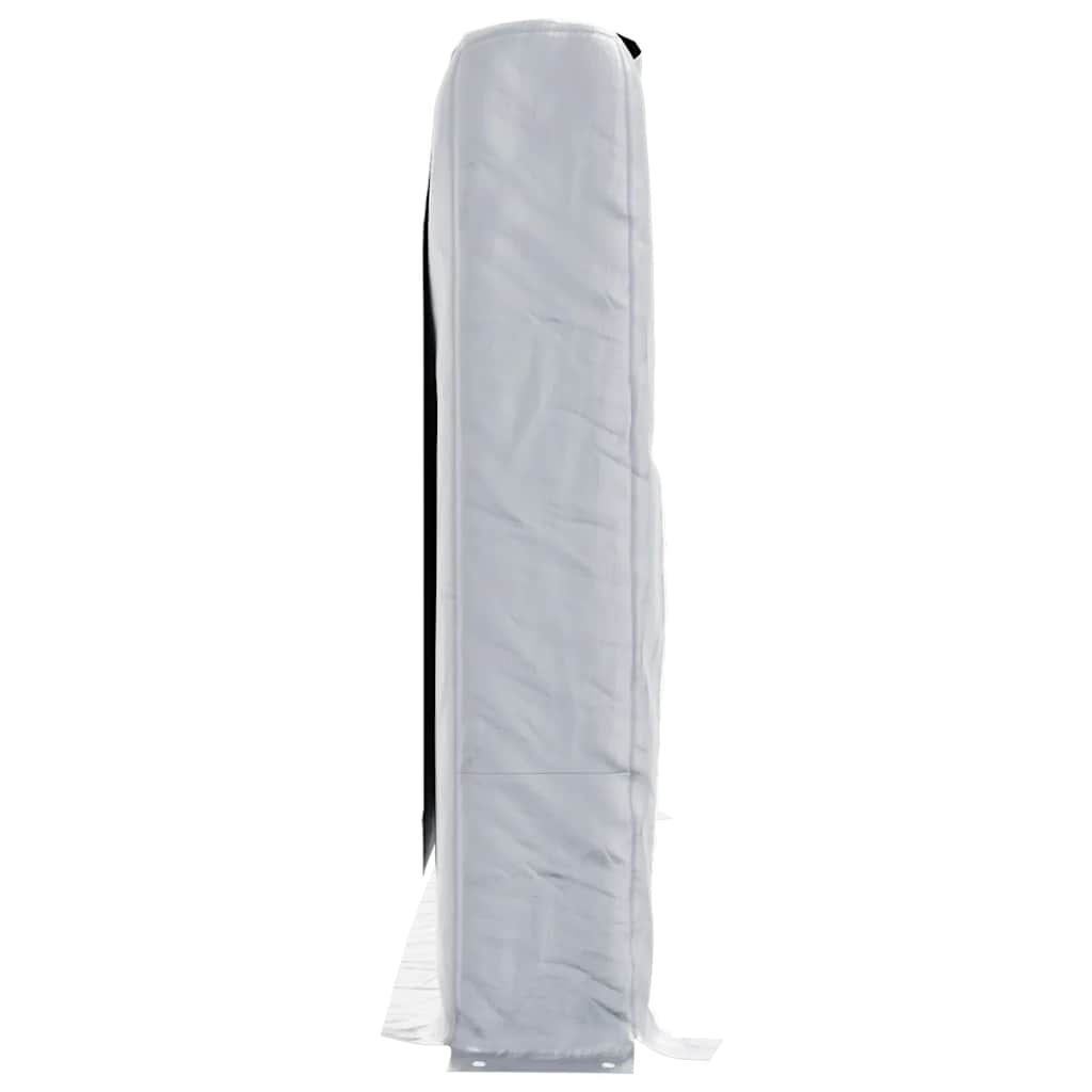 Rack de lenha com tampa de chuva 250x25x150 cm aço galvanizado