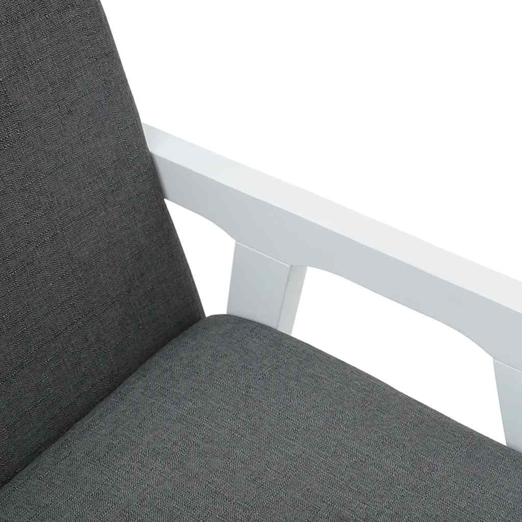 Cadeiras de jantar com almofadões 2 pcs madeira maciça branco