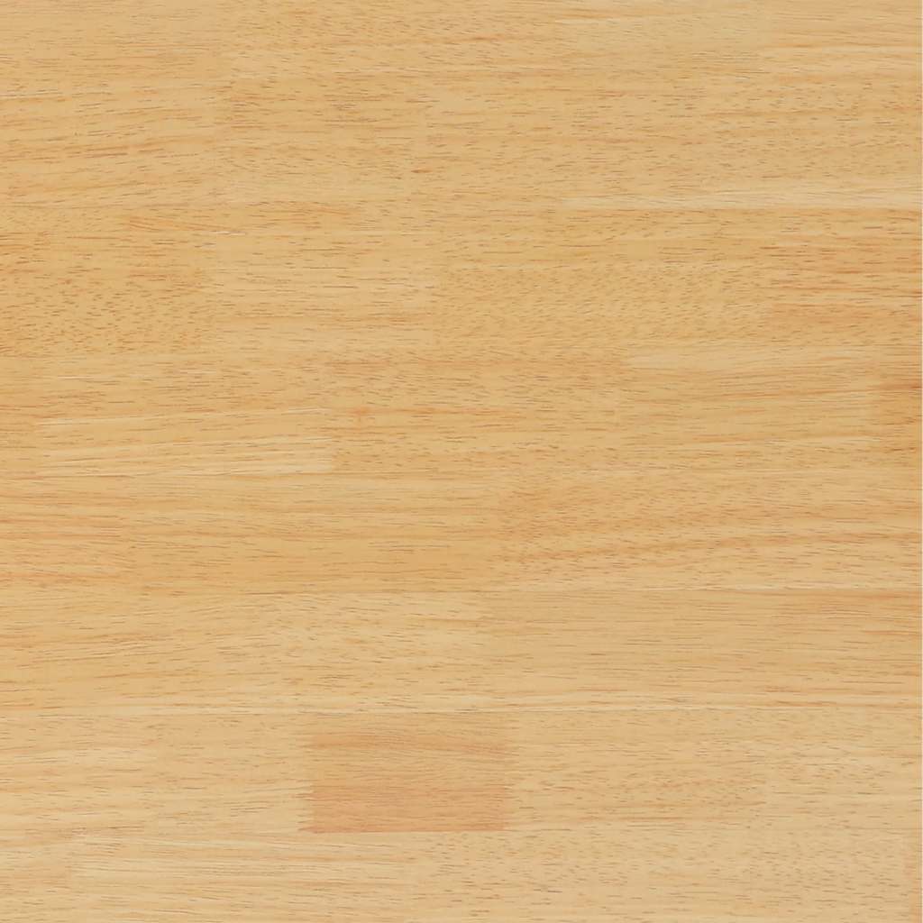 Cadeiras de jantar 2 pcs madeira seringueira maciça natural