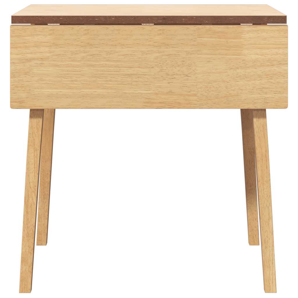 Mesa de jantar madeira seringueira maciça Natural