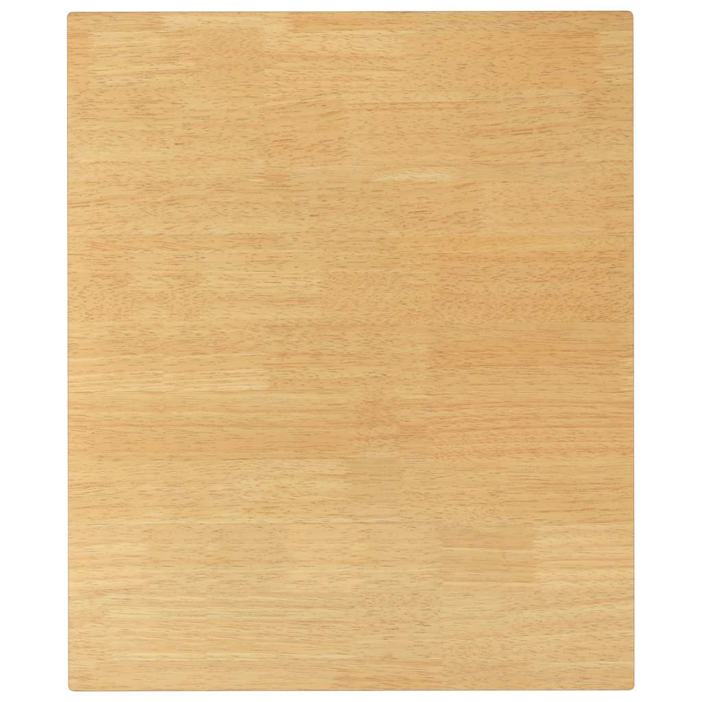 Mesa de jantar madeira seringueira maciça Natural