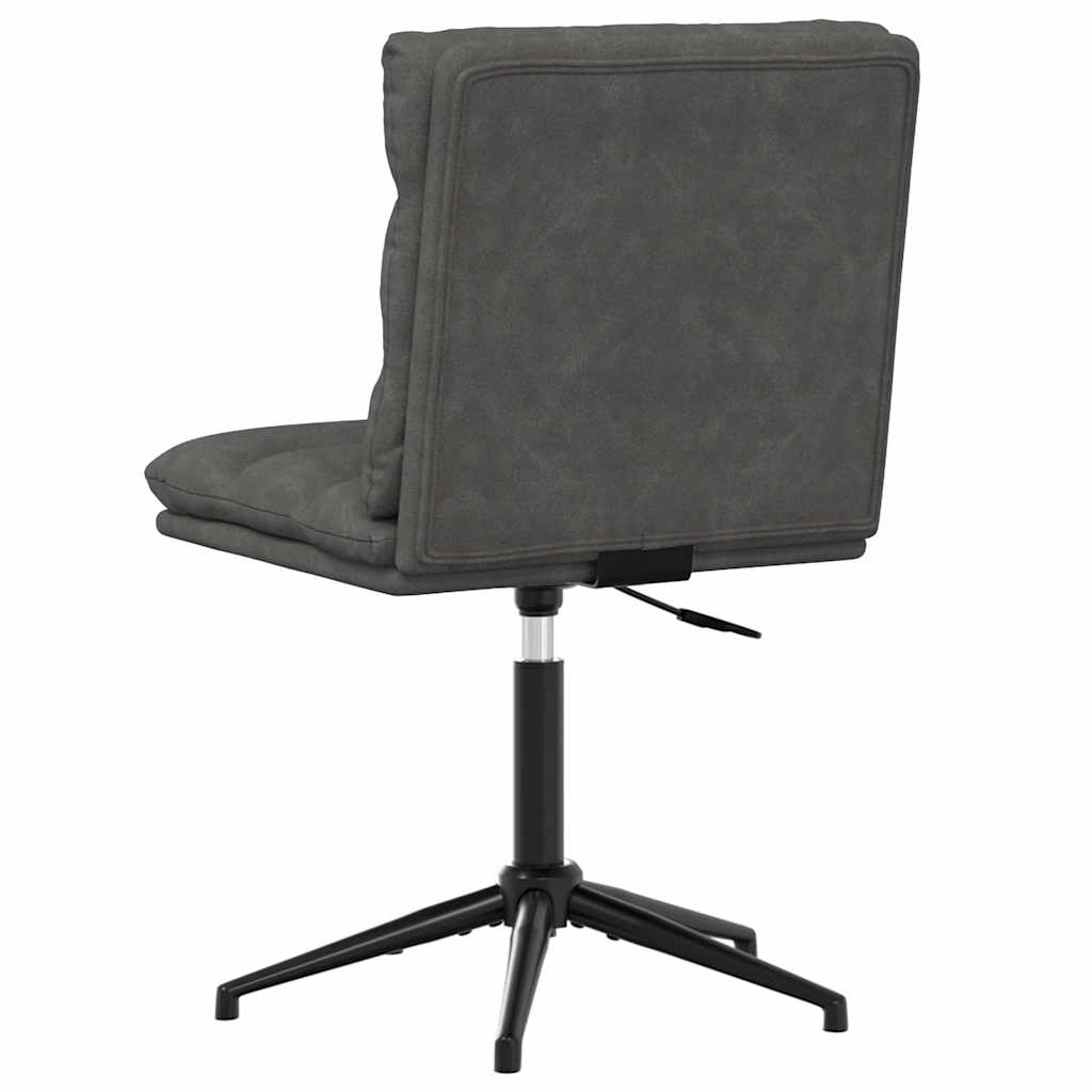 Cadeiras de jantar 6 pcs couro artificial preto