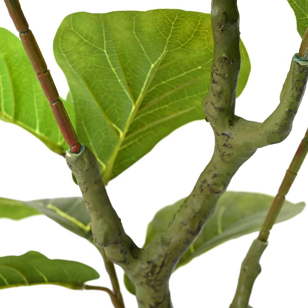 Figueira artificial 30 folhas 125 cm verde