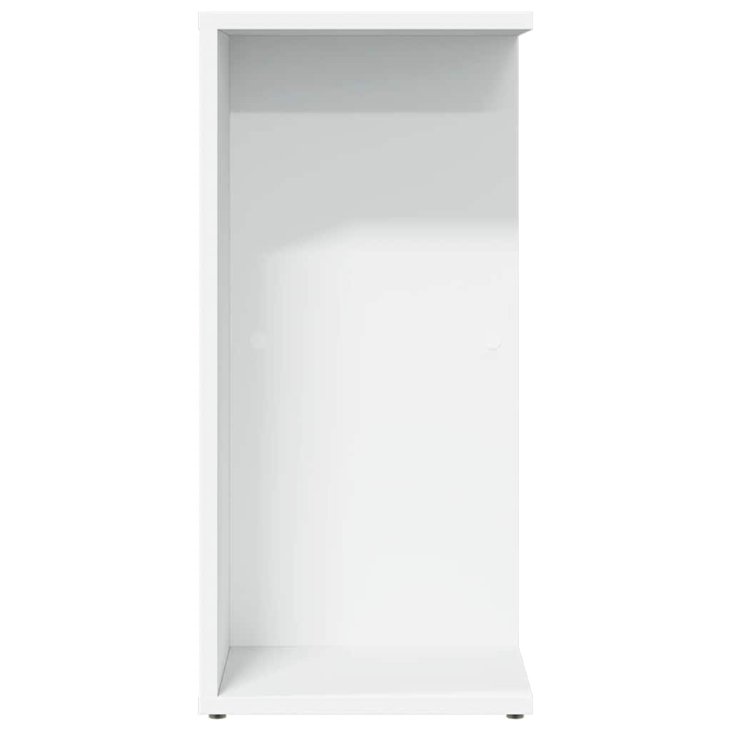 Mesa cabeceira 46,5x29x61cm derivados madeira branco