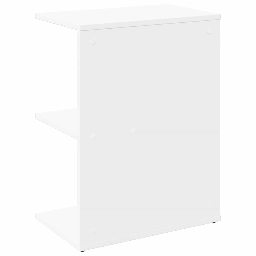 Mesa cabeceira 46,5x29x61cm derivados madeira branco