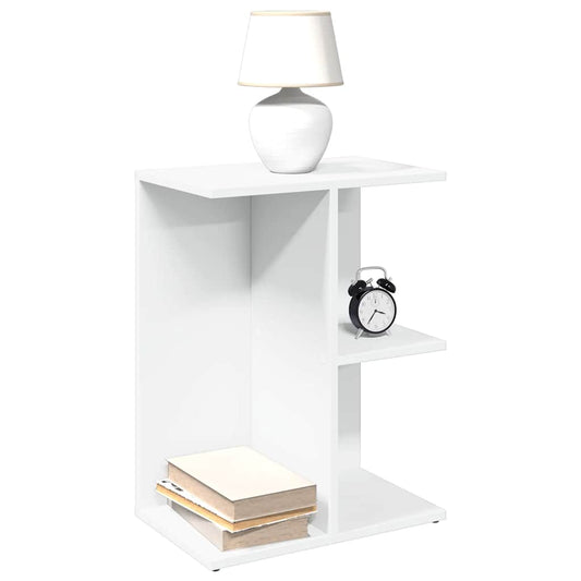 Mesa cabeceira 46,5x29x61cm derivados madeira branco