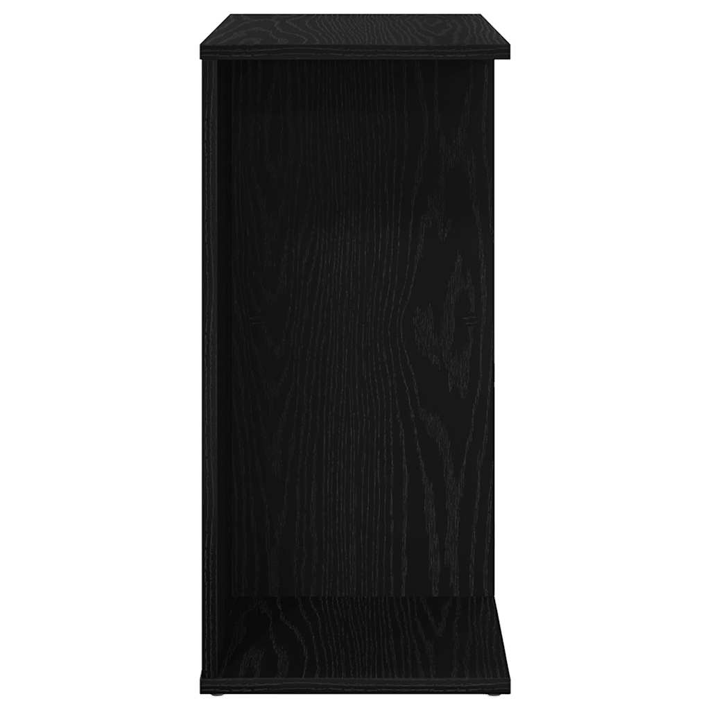 Mesa cabeceira 46,5x29x61cm derivados madeira preto