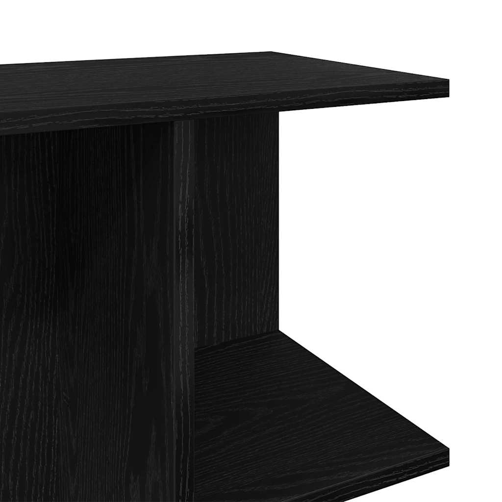 Mesa cabeceira 46,5x29x61cm derivados madeira preto