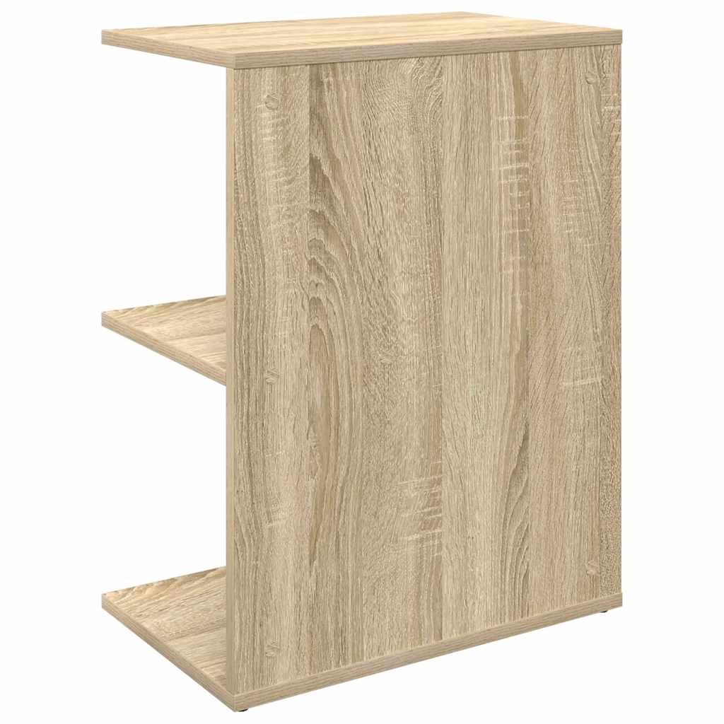 Mesa cabeceira 46,5x29x61cm derivados madeira carvalho sonoma