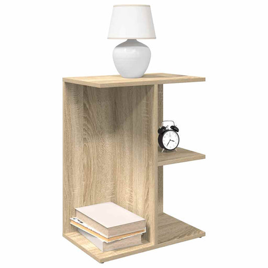 Mesas cabeceira 2pcs 46,5x29x61cm deriv.madeira carvalho sonoma