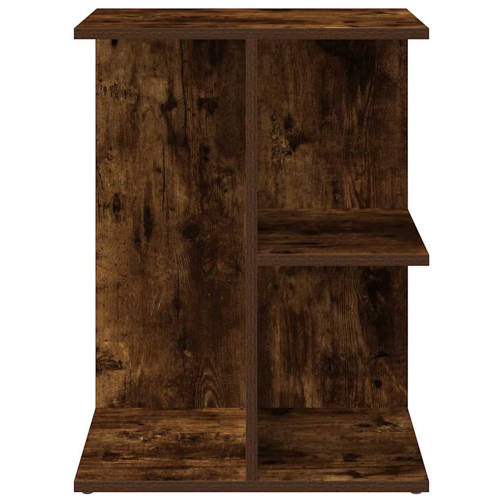 Mesa cabeceira 46,5x29x61cm derivados madeira carvalho fumado