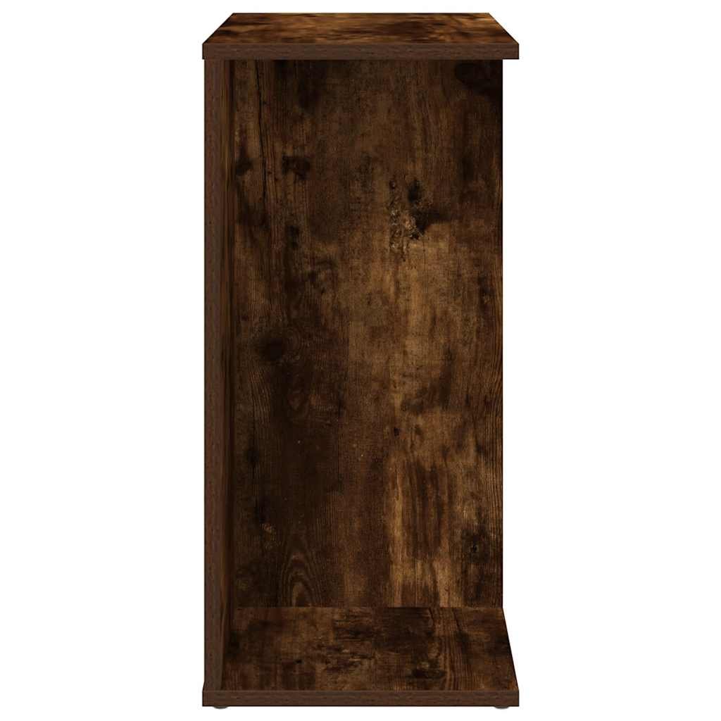 Mesa cabeceira 46,5x29x61cm derivados madeira carvalho fumado