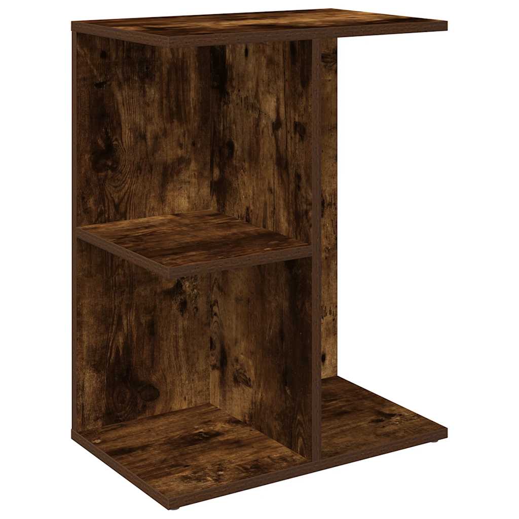 Mesas cabeceira 2pcs 46,5x29x61cm deriv.madeira carvalho fumado