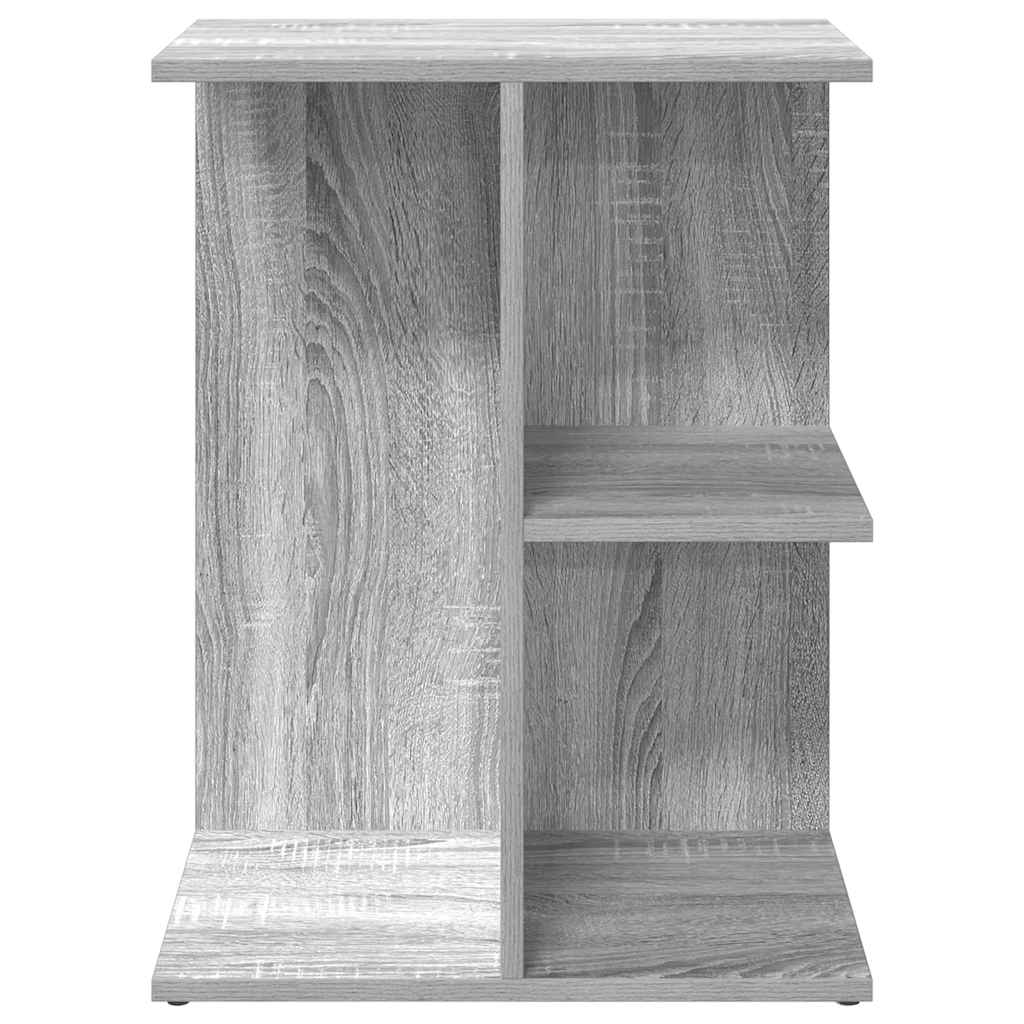 Mesas cabeceira 2pcs 46,5x29x61 cm deriv. madeira cinza sonoma