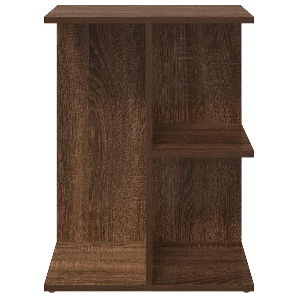 Mesa cabeceira 46,5x29x61cm derivados madeira carvalho castanho