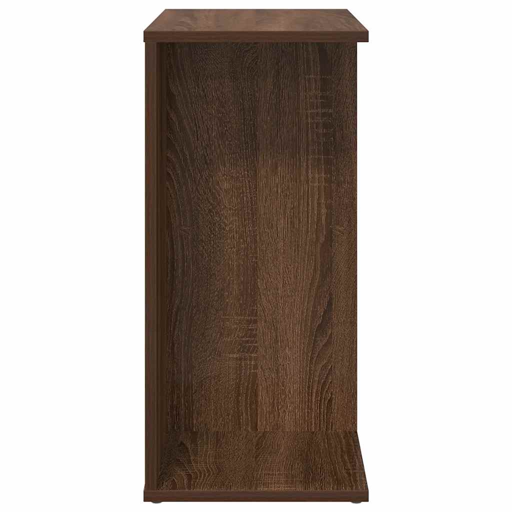 Mesa cabeceira 46,5x29x61cm derivados madeira carvalho castanho