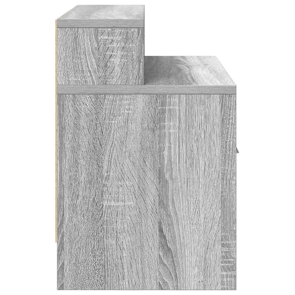 Mesas de cabeceira com gaveta 2 pcs 51x31x47 cm cinzento sonoma