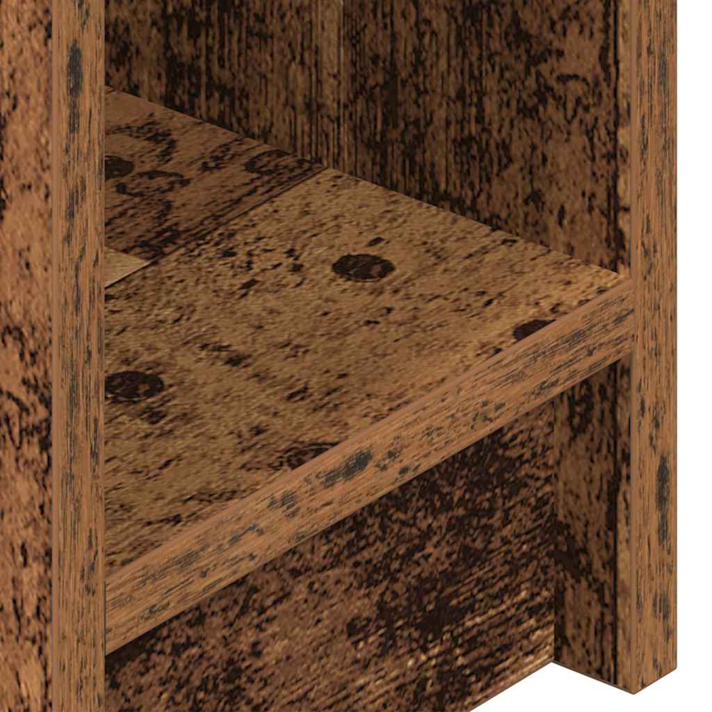 Mesa de cabeceira com gaveta 20x36x60 cm madeira velha