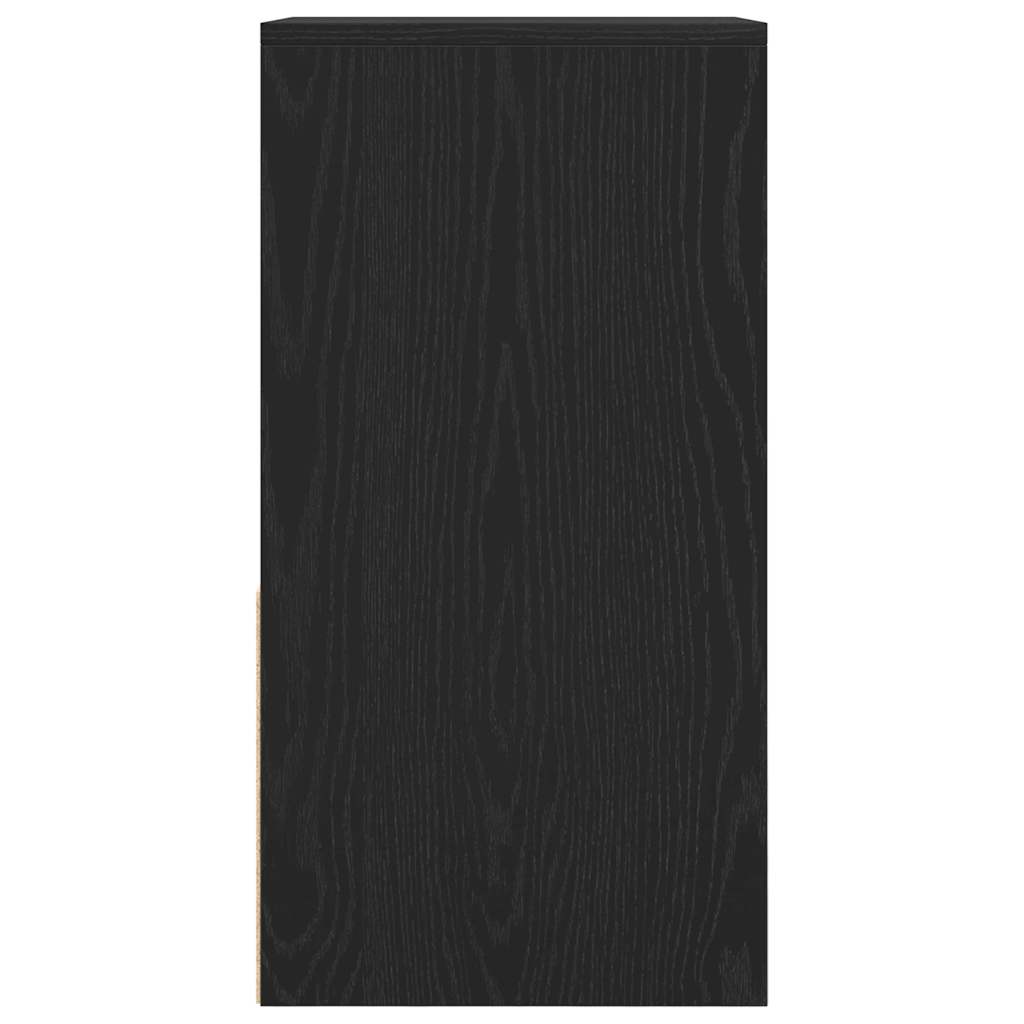 Mesa de cabeceira com gaveta 35x34x66,5 cm carvalho castanho