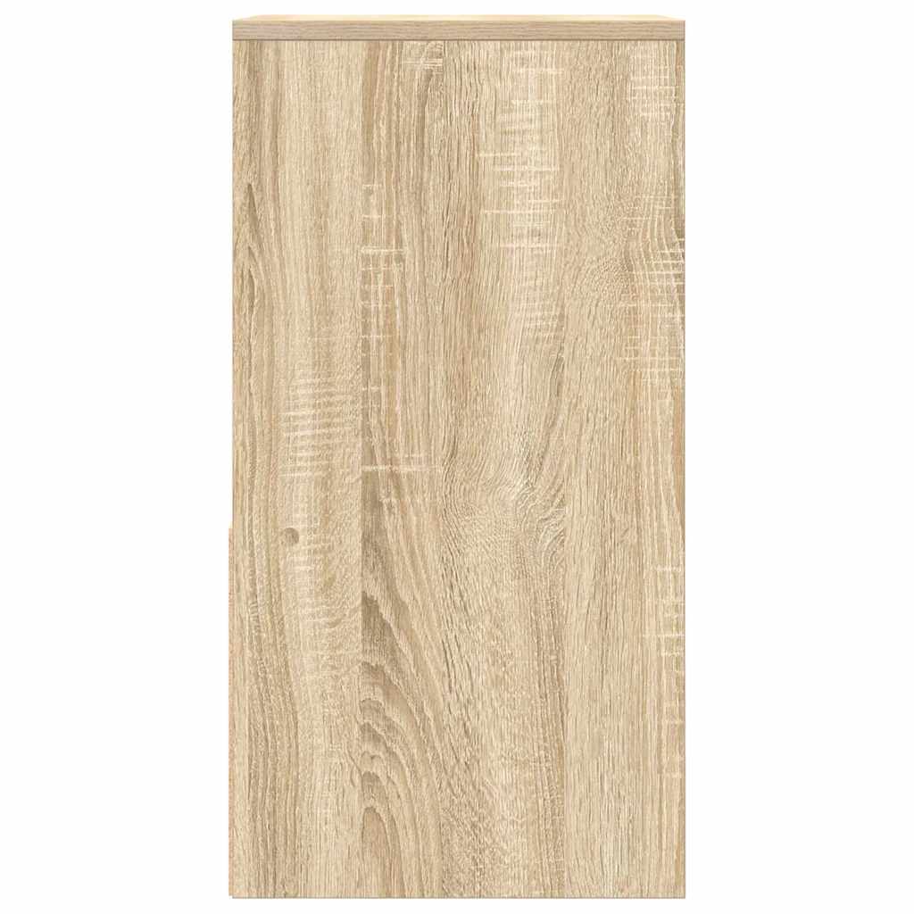 Mesas de cabeceira com gaveta 2pcs 35x34x66,5cm carvalho sonoma