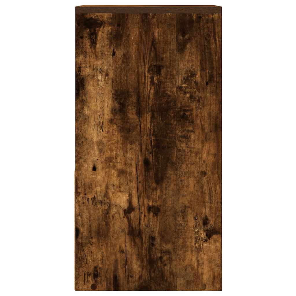 Mesas de cabeceira com gaveta 2pcs 35x34x66,5cm carvalho fumado