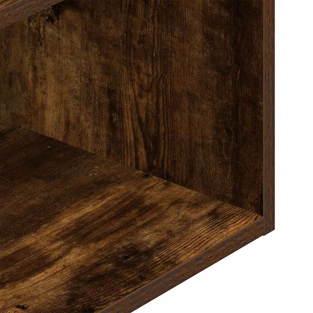 Mesas de cabeceira com gaveta 2pcs 35x34x66,5cm carvalho fumado
